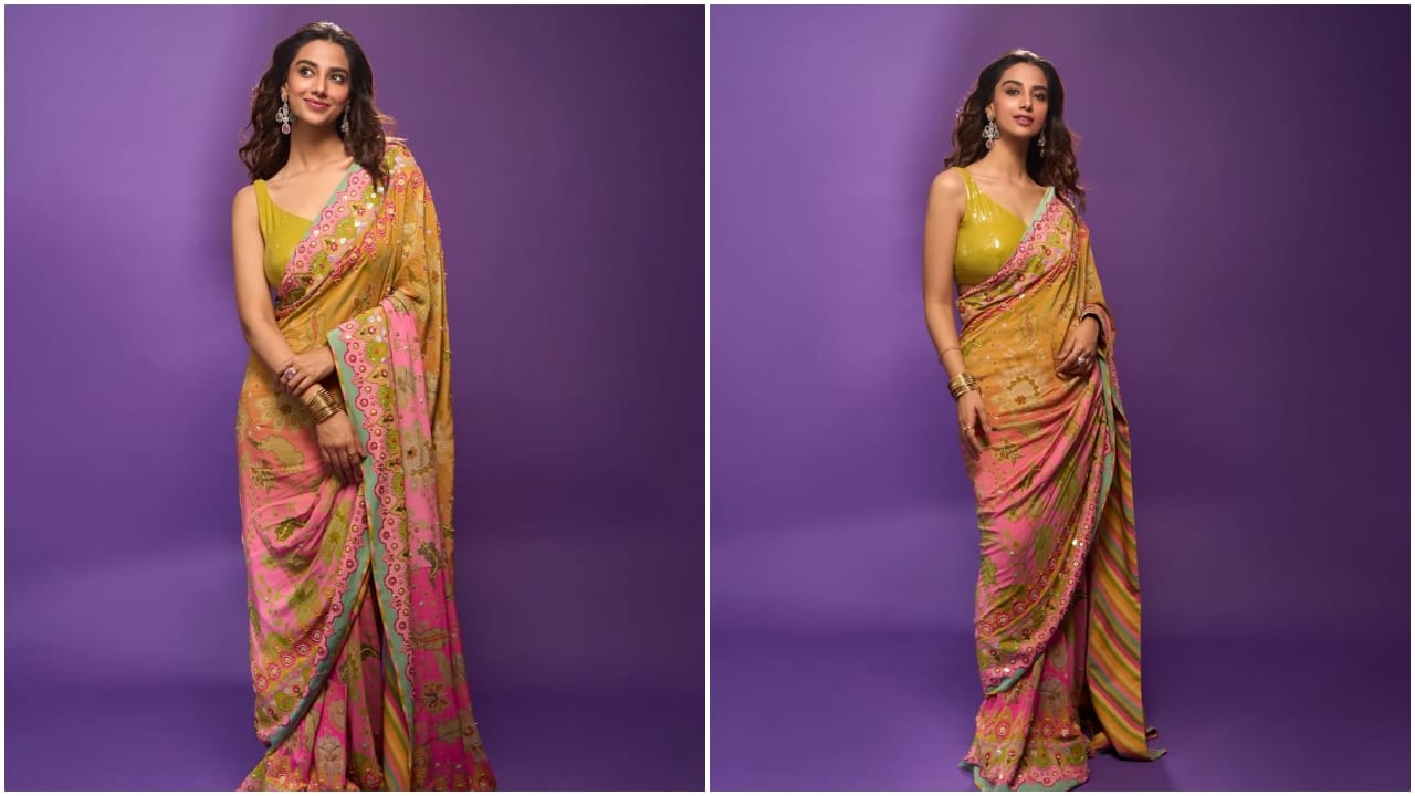 Meenakshi Chaudhary Traditional wear: ట్రెడిషనల్ లుక్లో మీనాక్షి మెరుపులు