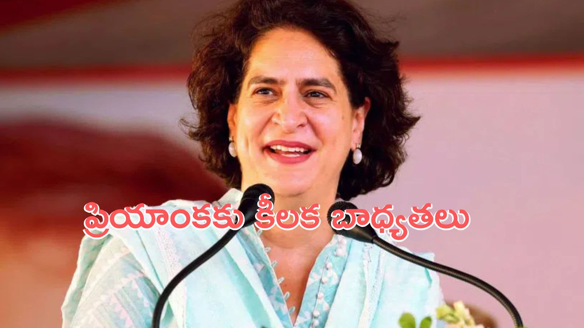 Priyanka Gandhi: ప్రియాంక గాంధీకి కీలక బాధ్యతలు