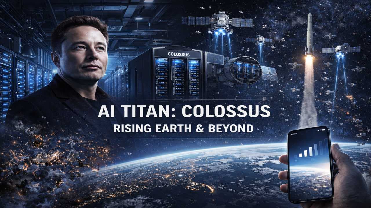 AI Titan: కొలోసస్ - భూమిపై పుట్టి.. నింగిలోకి ఎగబాకుతున్న మస్క్ 'AI రాక్షసుడు'!