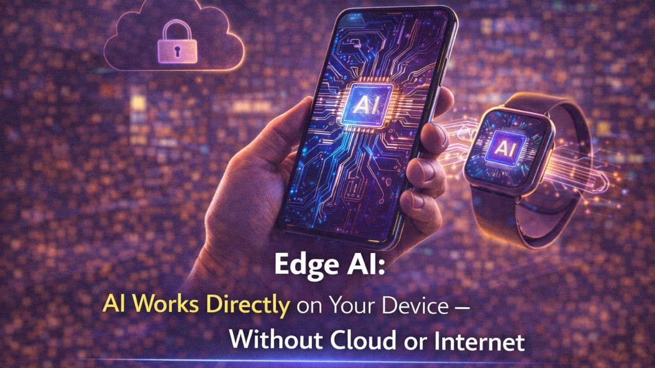 Edge AI: క్లౌడ్ అవసరం లేదు.. ఇంటర్నెట్ లేకపోయినా మీ ఫోన్ సొంతంగా ఆలోచిస్తే? 'ఎడ్జ్ ఏఐ'తో మారుతున్న సమీకరణాలు!
