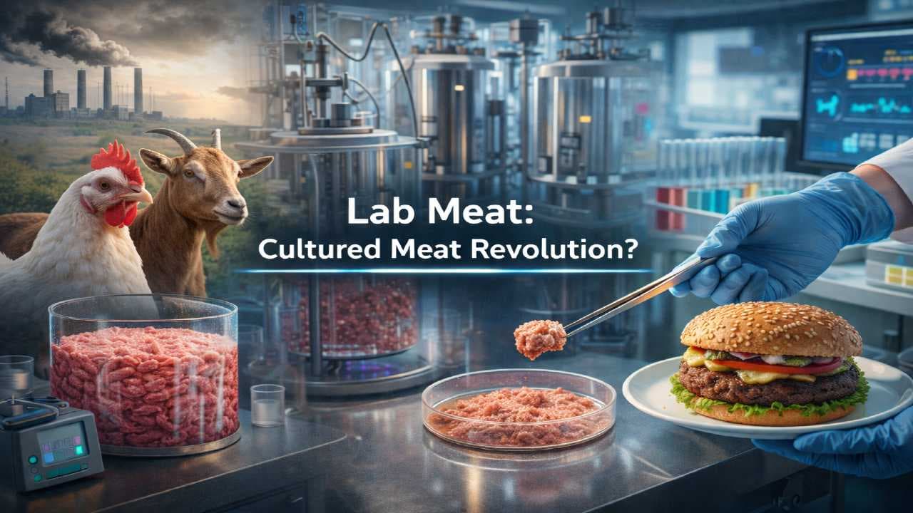 జంతువులను చంపక్కర్లేదు.. ల్యాబ్లోనే మాంసం తయారీ! ఇది ఆహార విప్లవమా?
