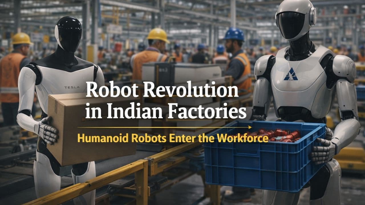 Robot Revolution: భారతీయ ఫ్యాక్టరీల్లో హ్యూమనాయిడ్ల ఎంట్రీ.. మనుషుల ఉద్యోగాలకు ఎసరు పెడతాయా?