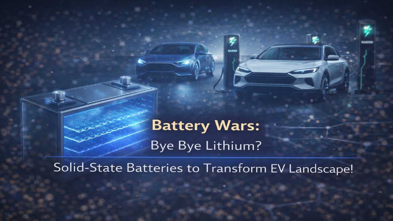 Battery Wars: లిథియంకు గుడ్బై? 'సాలిడ్-స్టేట్' బ్యాటరీలతో ఈవీ రంగంలో పెను మార్పులు!