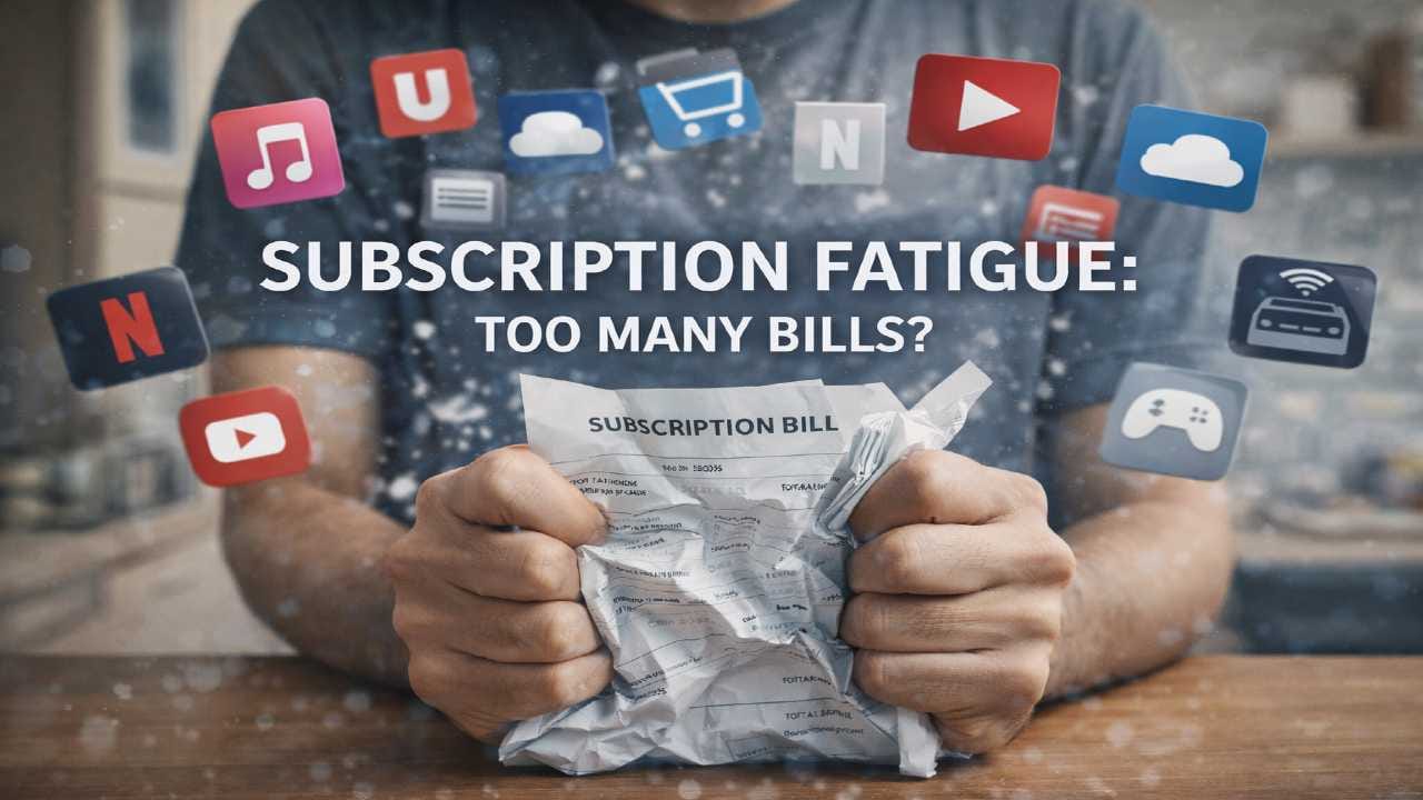 Subscription Fatigue: ప్రతి నెలా ఒక కొత్త 'బిల్లు'.. సబ్స్క్రిప్షన్ల మాయాజాలంలో సామాన్యుడి జేబుకు చిల్లు!