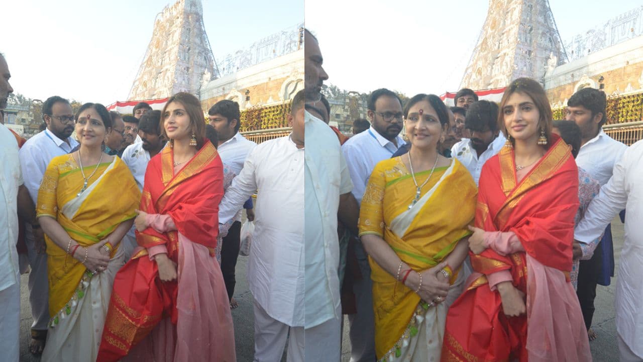 heroine Srileela:శ్రీవారిని దర్శించుకున్న హీరోయిన్ శ్రీలీల