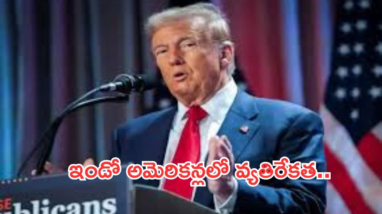 Donald Trump:ట్రంప్కు షాక్.. అతడి విధానాలపై 55శాతం ఇండో అమెరికన్లలో వ్యతిరేకత