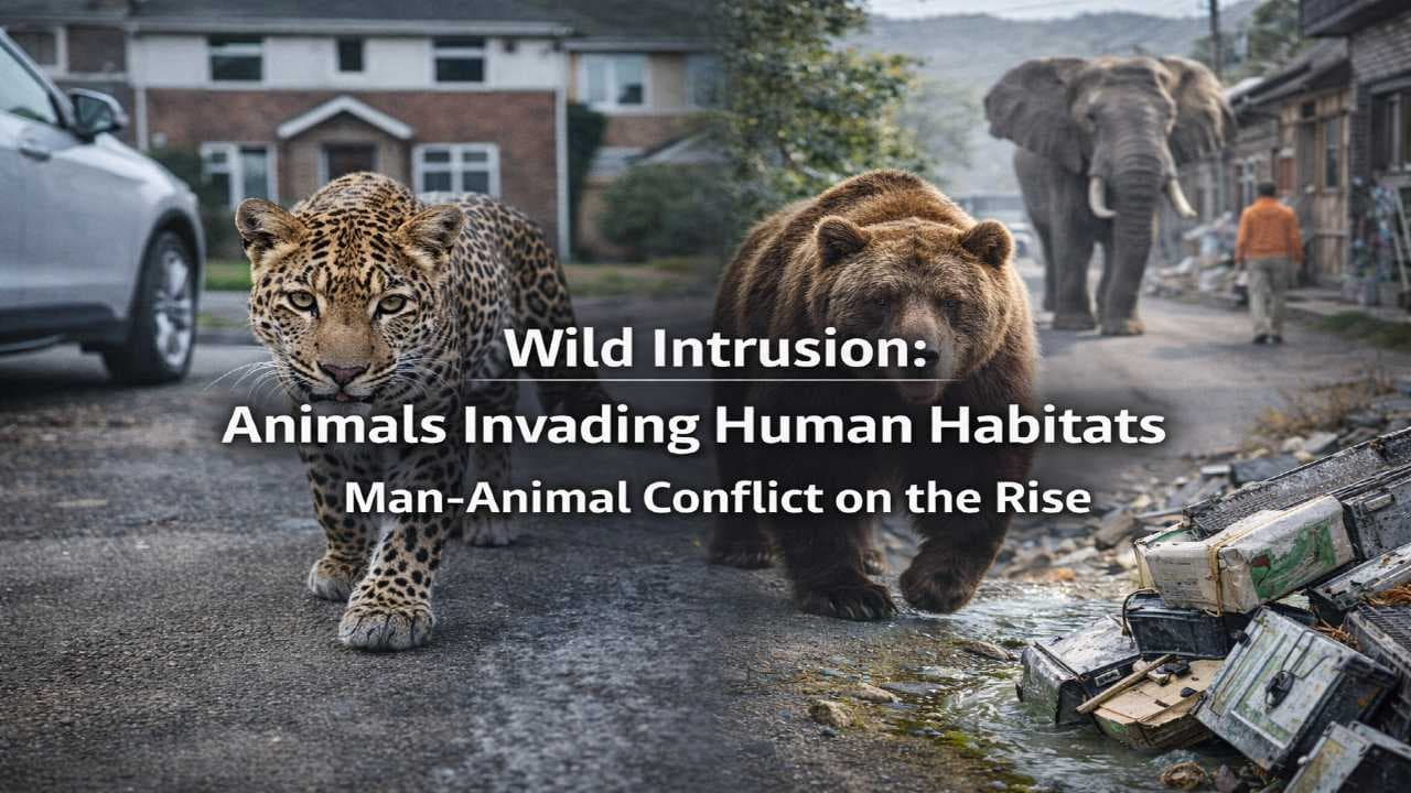జనావాసాల్లోకి వన్యప్రాణులు.. మృగాల దాడి వెనుక లోపం ఎక్కడుంది? ఎవరిది బాధ్యత?