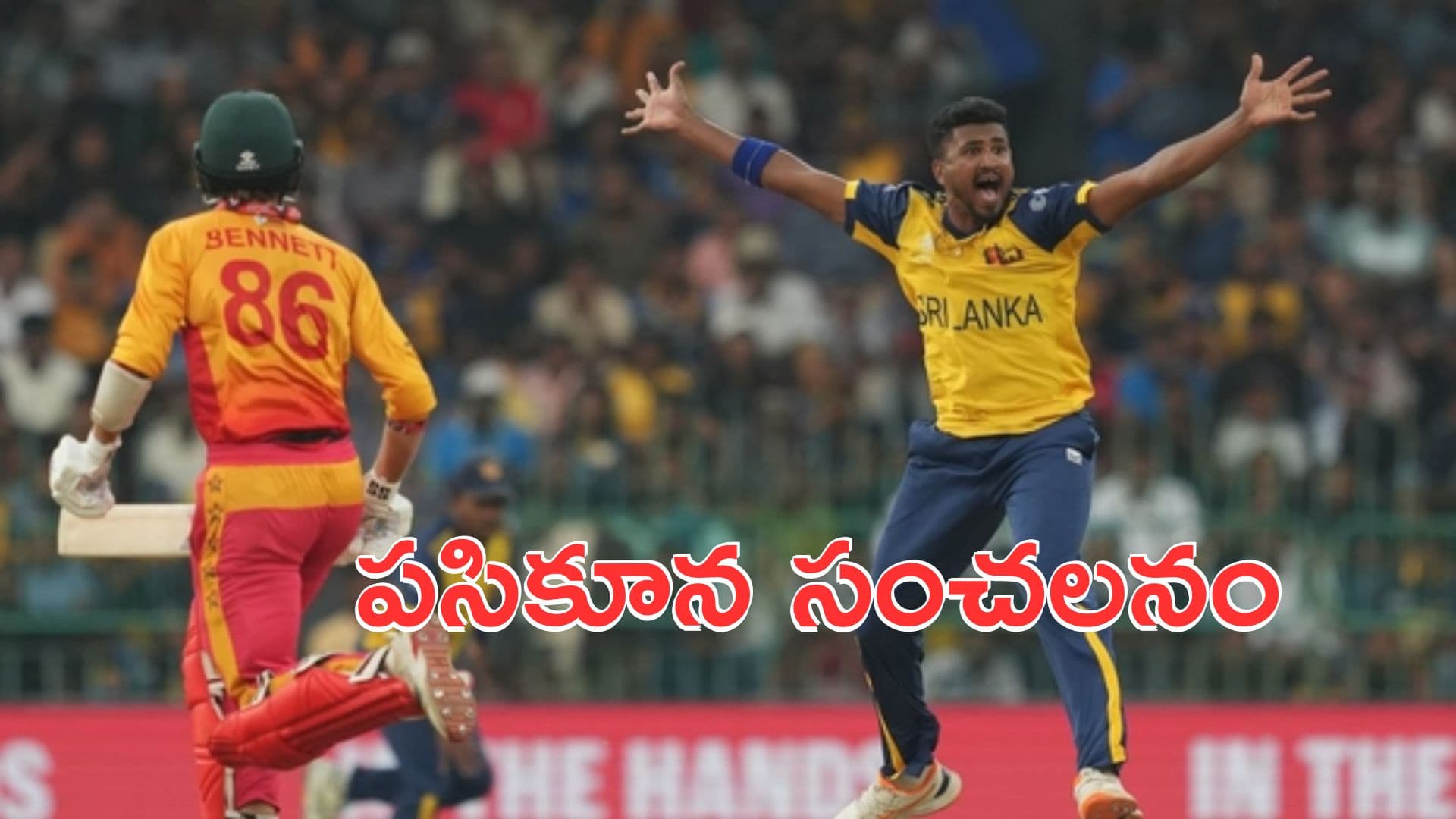 టీ20 వరల్డ్ కప్.. శ్రీలంకపై జింబాబ్వేపై సంచలన విజయం