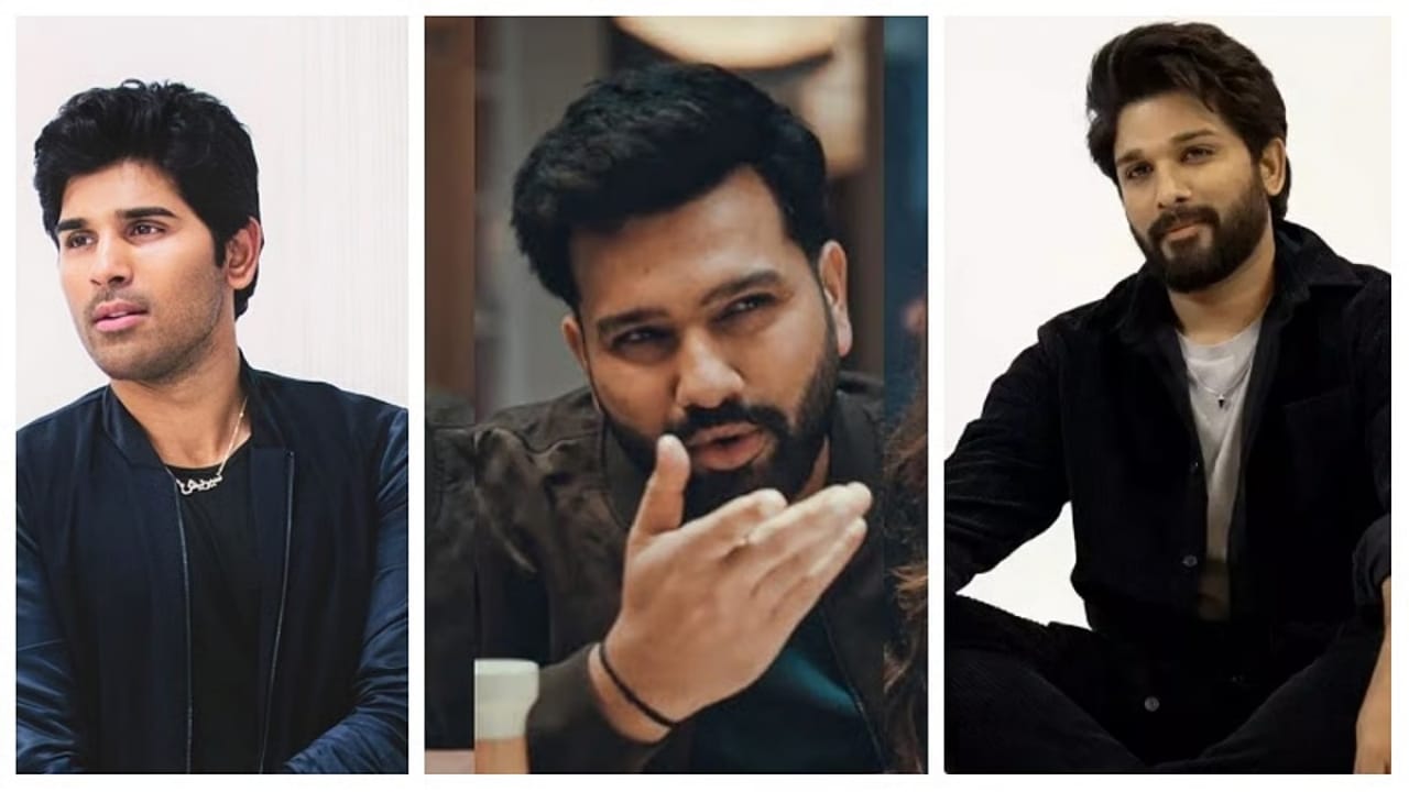 Rohit Sharma - Allu Sirish : రోహిత్ శర్మ దంపతులో అల్లు శిరీష్ కమర్షియల్ యాడ్.. రియాక్ట్ అయిన బన్నీ